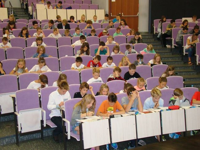 Sprawdzian z angielskiego (zdjęcia)