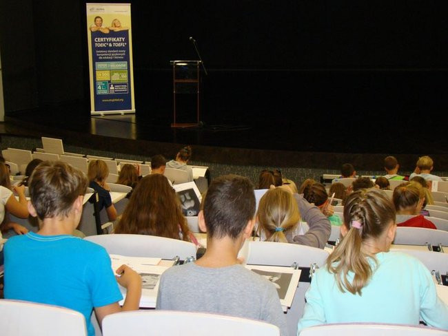 Sprawdzian z angielskiego (zdjęcia)