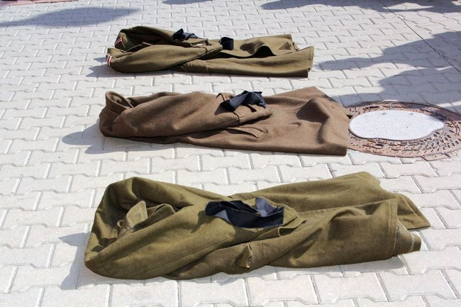 Zbrodnia na dworcu upamiętniona (zdjęcia)