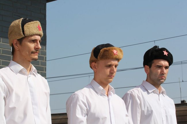 Zbrodnia na dworcu upamiętniona (zdjęcia)