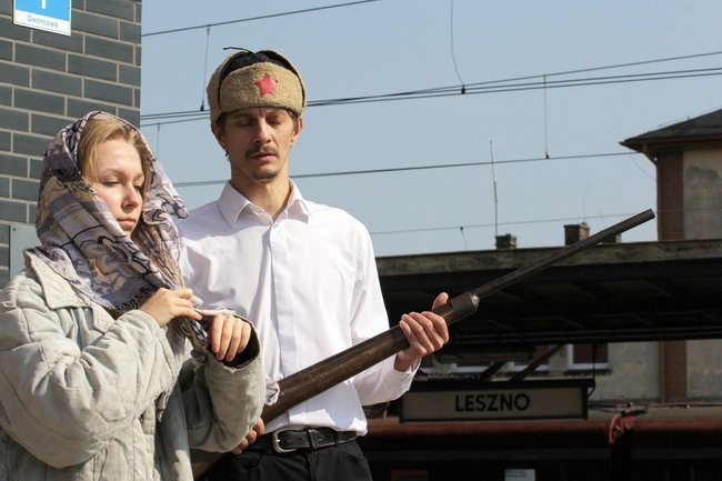 Zbrodnia na dworcu upamiętniona (zdjęcia)