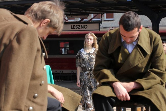 Zbrodnia na dworcu upamiętniona (zdjęcia)