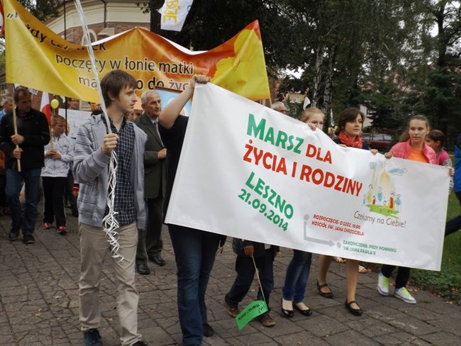 Maszerowały tłumy leszczynian (zdjęcia)