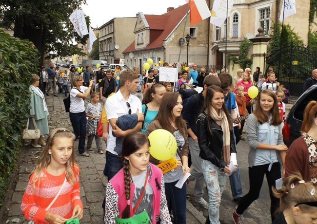 Maszerowały tłumy leszczynian (zdjęcia)