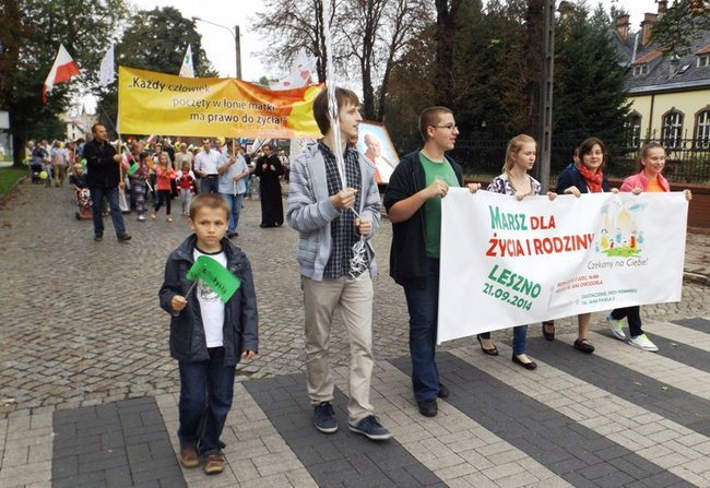 Maszerowały tłumy leszczynian (zdjęcia)
