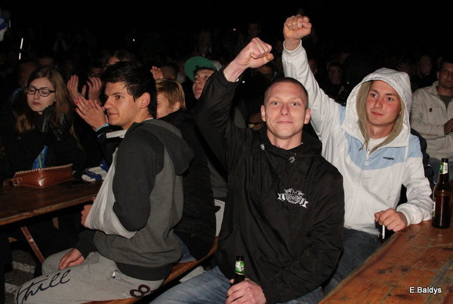 Radość w strefie kibica (zdjęcia)