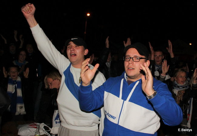 Radość w strefie kibica (zdjęcia)