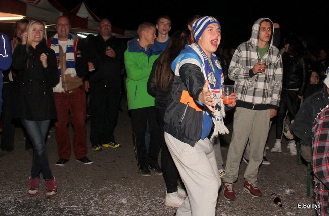 Radość w strefie kibica (zdjęcia)