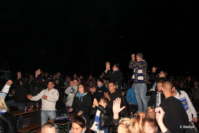 Radość w strefie kibica (zdjęcia)