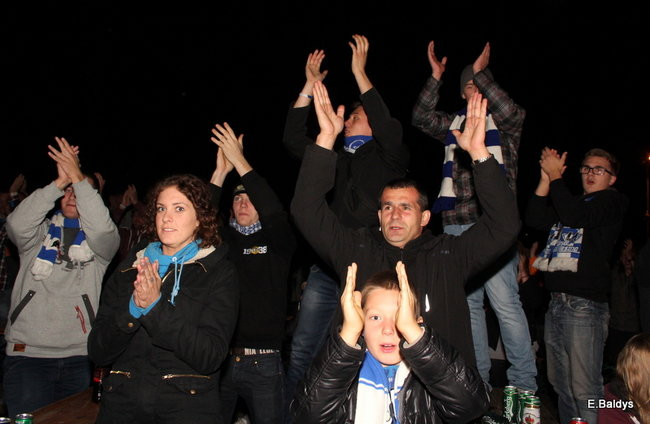 Radość w strefie kibica (zdjęcia)