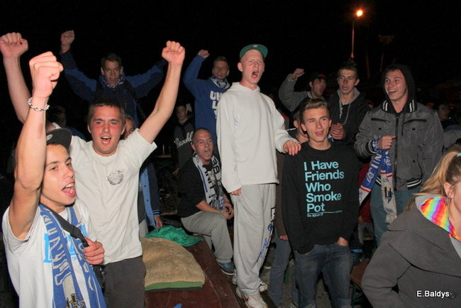 Radość w strefie kibica (zdjęcia)