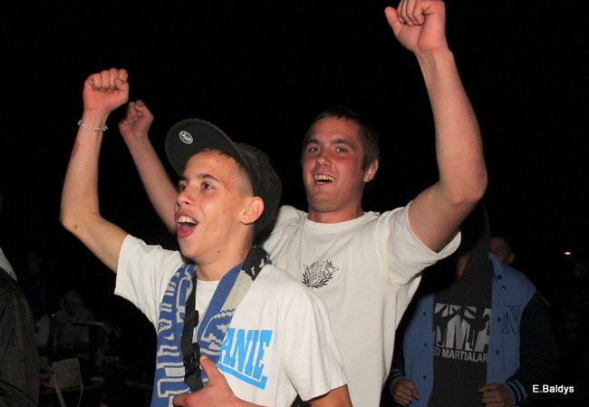 Radość w strefie kibica (zdjęcia)