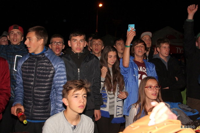 Radość w strefie kibica (zdjęcia)