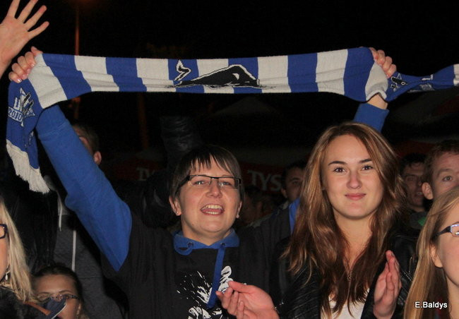 Radość w strefie kibica (zdjęcia)