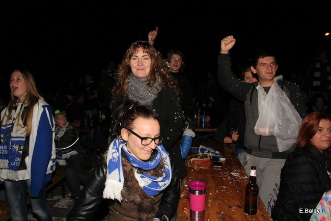 Radość w strefie kibica (zdjęcia)