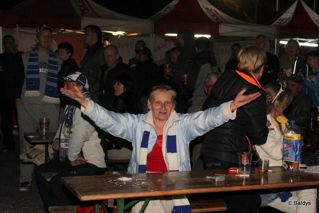 Radość w strefie kibica (zdjęcia)