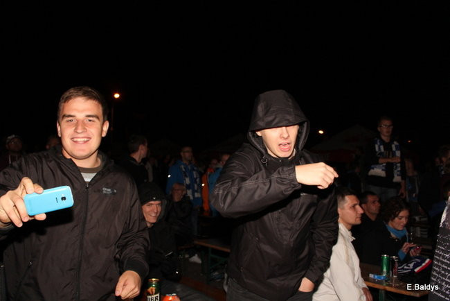 Radość w strefie kibica (zdjęcia)