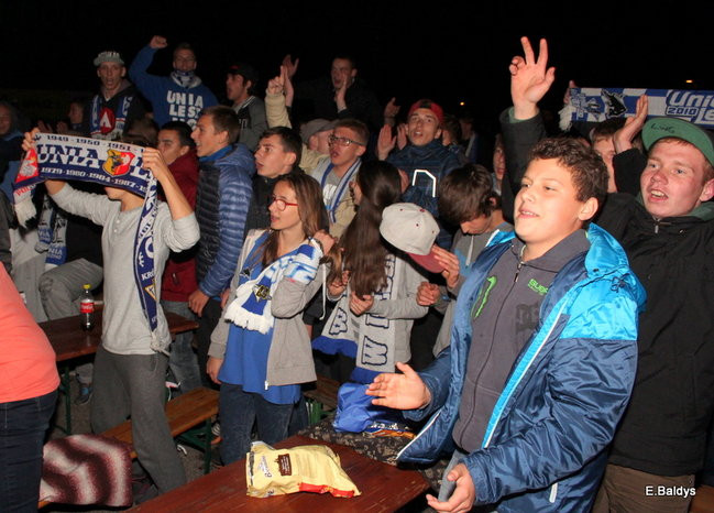 Radość w strefie kibica (zdjęcia)