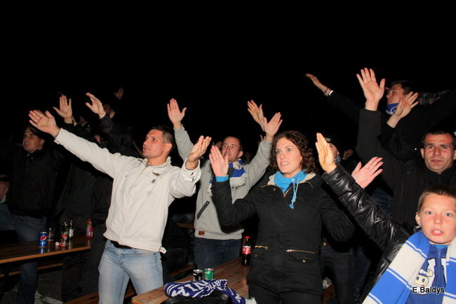 Radość w strefie kibica (zdjęcia)