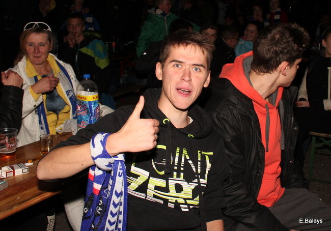 Radość w strefie kibica (zdjęcia)