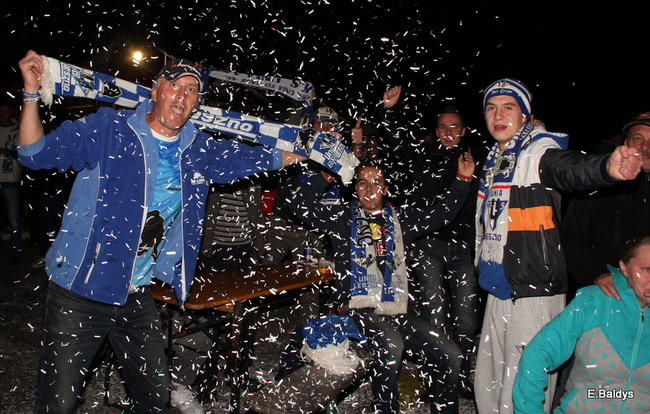 Radość w strefie kibica (zdjęcia)