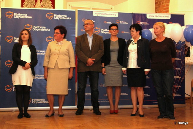 PO przedstawiła kandydatów (zdjęcia)