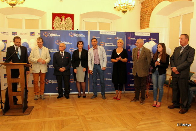 PO przedstawiła kandydatów (zdjęcia)