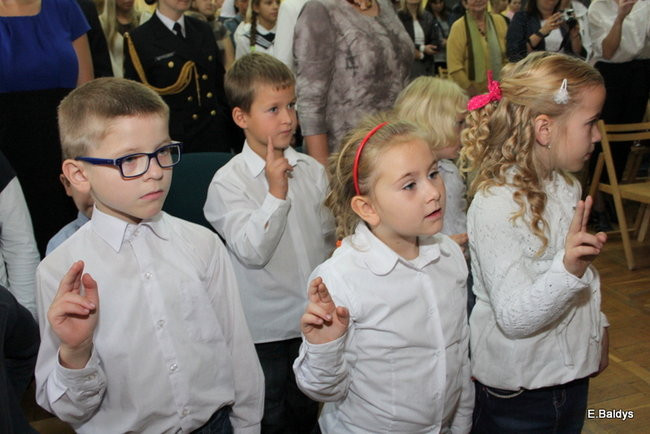 Marynarskie pasowanie w SP 2 ( zdjęcia)