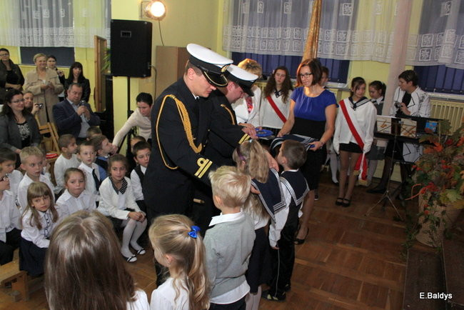 Marynarskie pasowanie w SP 2 ( zdjęcia)