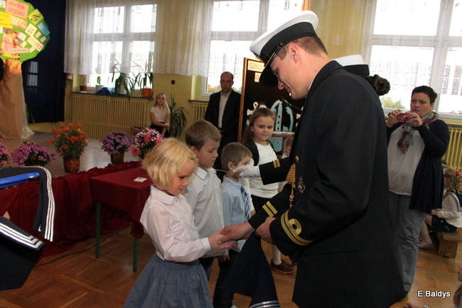 Marynarskie pasowanie w SP 2 ( zdjęcia)