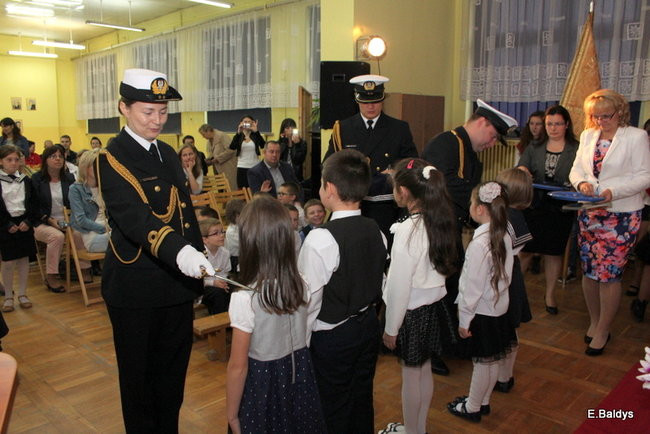 Marynarskie pasowanie w SP 2 ( zdjęcia)