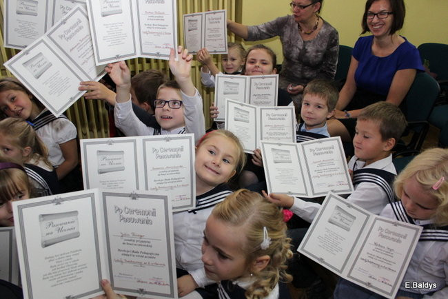 Marynarskie pasowanie w SP 2 ( zdjęcia)