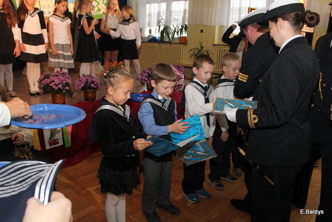 Marynarskie pasowanie w SP 2 ( zdjęcia)