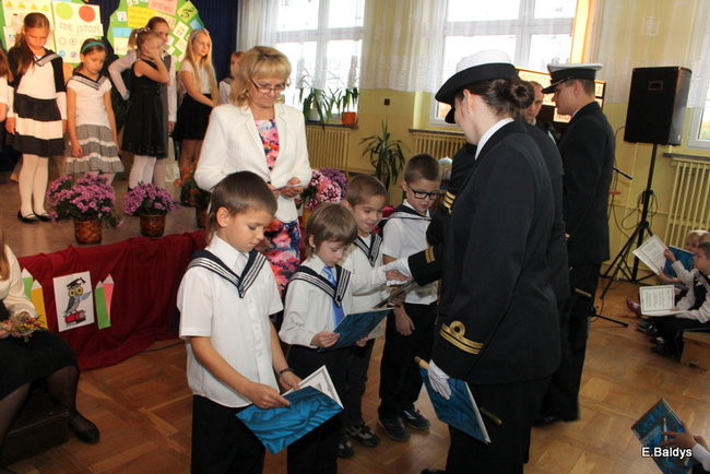 Marynarskie pasowanie w SP 2 ( zdjęcia)