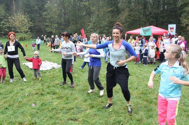 Rodzinne biegi w Karczmie Borowej (zdjęcia)