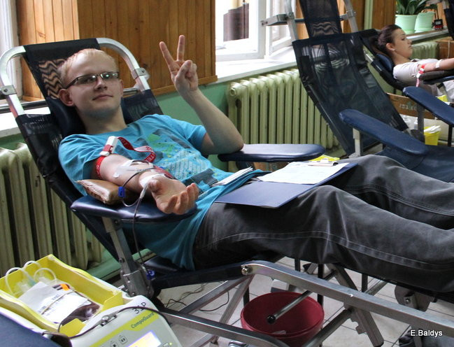 Oddali ponad 18 litrów krwi (zdjęcia)