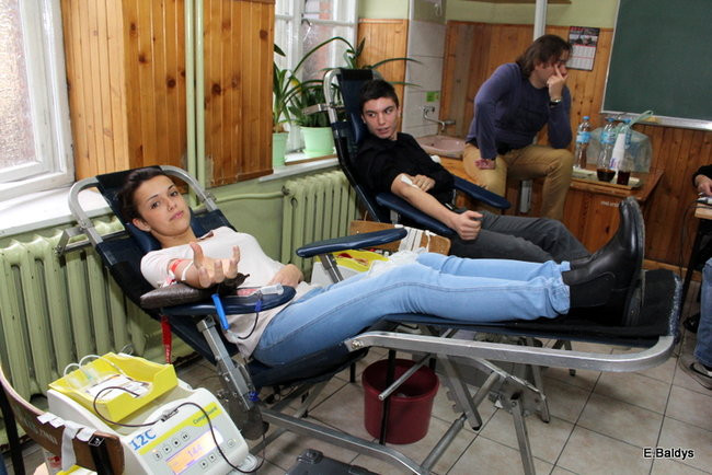 Oddali ponad 18 litrów krwi (zdjęcia)