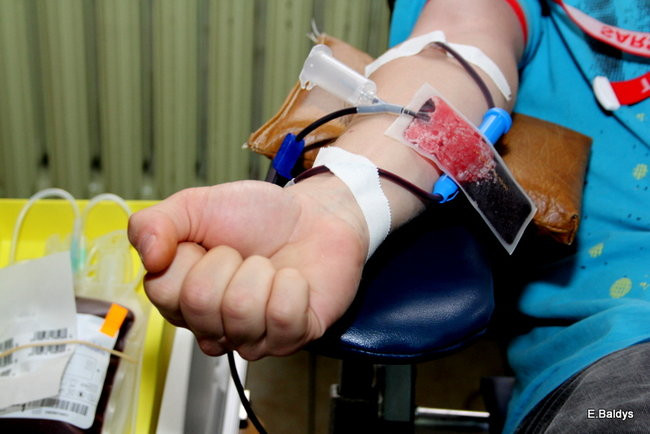 Oddali ponad 18 litrów krwi (zdjęcia)