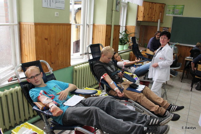 Oddali ponad 18 litrów krwi (zdjęcia)