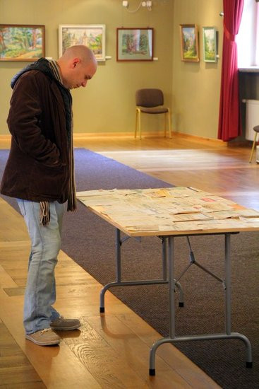 Zbieracze w synagodze (zdjęcia)