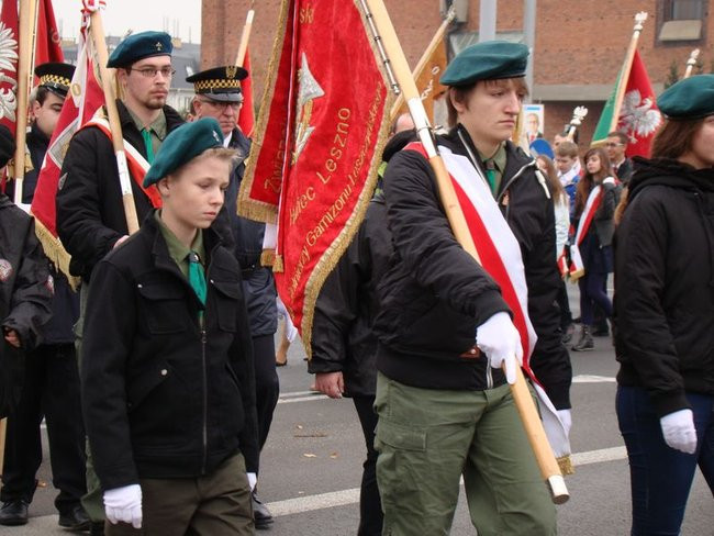 Święto Niepodległości w Lesznie (zdjęcia)