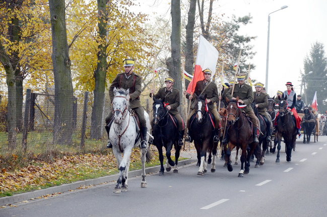 Kawalerzyści wyjechali na ulice