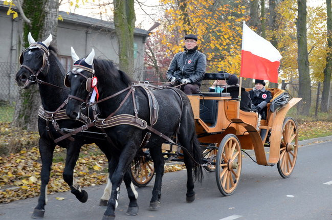 Kawalerzyści wyjechali na ulice