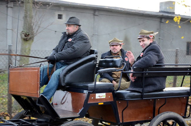 Kawalerzyści wyjechali na ulice