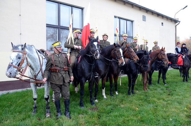 Kawalerzyści wyjechali na ulice