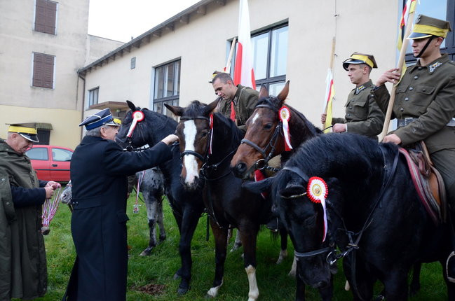 Kawalerzyści wyjechali na ulice