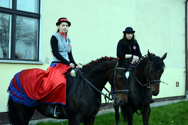 Kawalerzyści wyjechali na ulice