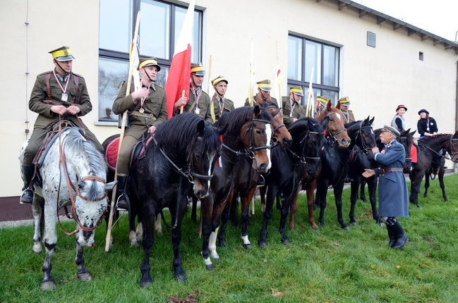 Kawalerzyści wyjechali na ulice