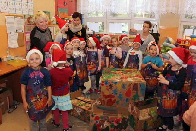 Przedszkolaki dla Szlachetnej Paczki (zdjęcia)