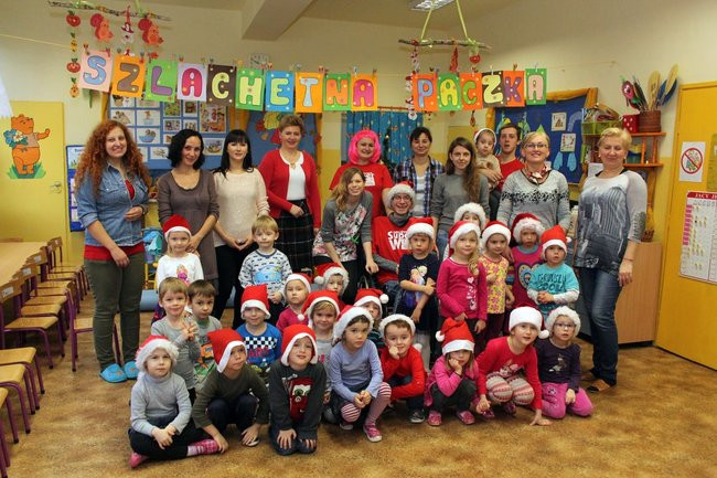 Przedszkolaki dla Szlachetnej Paczki (zdjęcia)